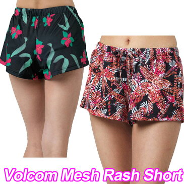 volcom ボルコム レディース ラッシュガード サーフパンツ 水着 【Volcom Mesh Rash Short 】 ボードショーツ VOLCOM 【返品種別OUTLET】