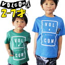 VOLCOM ボルコム キッズ ティ 【Y【Saturday S/S Tee Little Youth 】Kids tシャツ 3-7才向け【半袖】 ヴォルコム 「メール便可」【返品種別OUTLET】