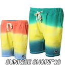 volcom ボルコム メンズ ショートパンツ 短パン 【SUNRISE SHORT 18】JAPAN 日本限定 VOLCOM ハーフパンツ 【メール便不可】【返品種別OUTLET】