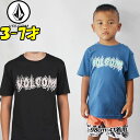 VOLCOM {R LbY tVc yHesh Lord S/S zKids eB[Vc 3-7ˌ(100/110/120/130/140 cm )yz u[։vyԕiOUTLETz