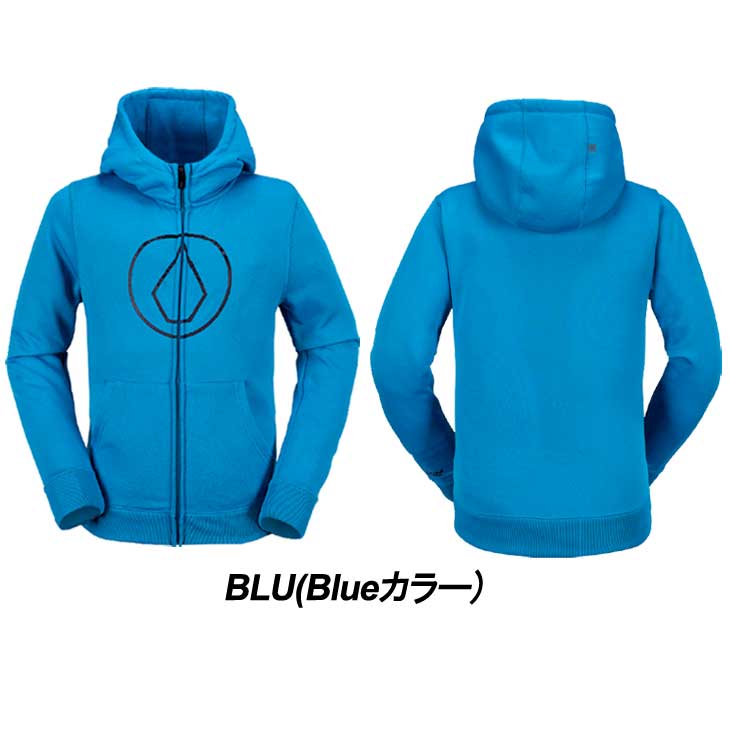 【型落ち処分品返品不可】17-18 VOLCOM ボルコム パーカー フリース キッズ スノーボード 【Grohman Fleece 】 ジップアップ 日本正規品 【返品種別OUTLET】