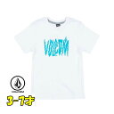 VOLCOM ボルコム キッズ tシャツ 【Steam S/S 】Kids ティーシャツ 3-7才向け(100/110/120/130/140 cm )【半袖】...