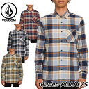 volcom {R Vc Caden Plaid L/S Y  A0541802 yԕiOUTLETz