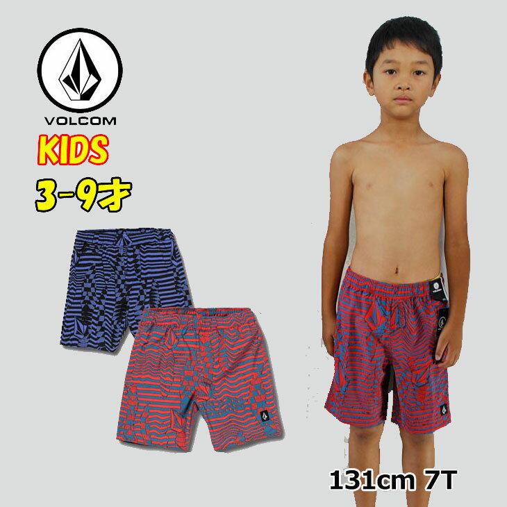 ボルコム volcom キッズ 水着 海パン Logo Shifter Trunks LY 3-9歳 Y2511930 【返品種別OUTLET】