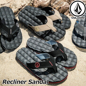 volcom ボルコム メンズ ビーチサンダル Recliner Sandal V0811520 【返品種別OUTLET】