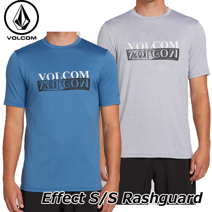 volcom ボルコム ラッシュガード メンズ Effect S/S Rashguard 半袖 N0121900 【返品種別OUTLET】