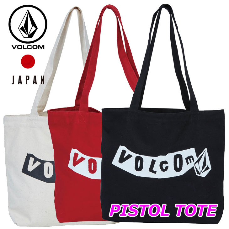 volcom ボルコム トートバック PISTOL TOTE エコバッグ E65219JB 【返品種別OUTLET】