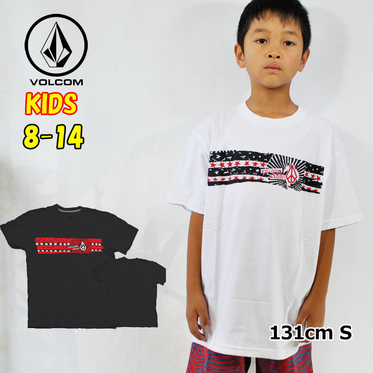 ボルコム キッズ Tシャツ volcom KIDS Mag Dye S/S Tee 半袖 8-14歳 小中学生 Big Boys C3521901 【返品種別OUTLET】