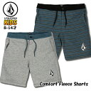 ボルコム キッズ ハーフパンツ volcom KIDS Comfort Fleece Shorts 短パン 8-14歳 小中学生 Big Boy C1021930 