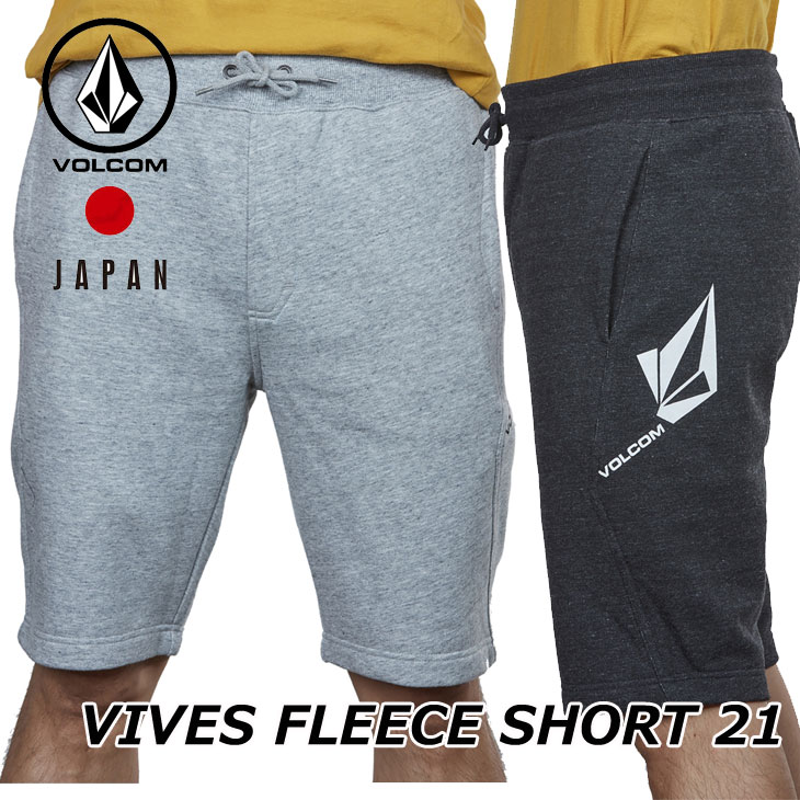 volcom ボルコム ショートパンツ VIVES FLEECE SHORT 21 メンズ 短パン A10219JA 【返品種別OUTLET】