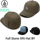 ボルコム キッズ キャップ CAP 帽子 volcom 7-15才Full Stone Xfit Hat BY F5541307【返品種別OUTLET】