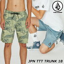 ボルコム VOLCOM メンズ ハーフパンツ JPN TTT TRUNK 18 A2502000 【返品種別OUTLET】