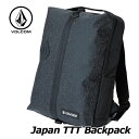 {R VOLCOM obNpbN JPN TTT BACKPACK D6501901 yԕiOUTLETz