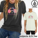 {R VOLCOM Y TVc SUBJECTS S/S TEE  A5212003 yԕiOUTLETz