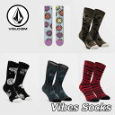 {R VOLCOM \bNX C CREWY Vibes Socks D6302003