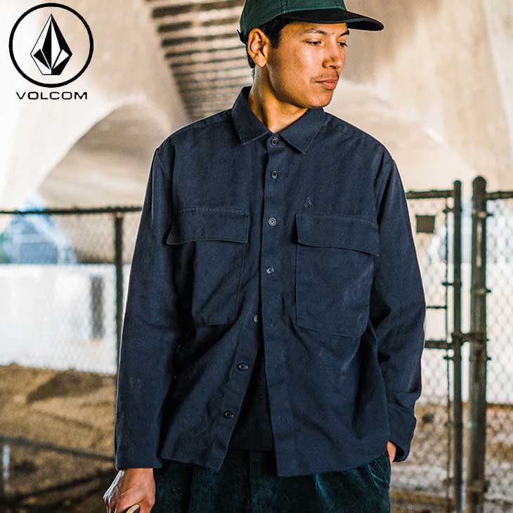 乐天商城 - ボルコム VOLCOM シャツ メンズ 2022秋冬 LOUIE LOPEZ WORK SHIRT LS A0532203