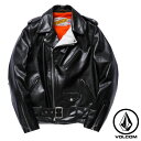 VOLCOM {R Vbg C_[X WPbg uVOLCOM YAE RIDERS JACKET by Schott v{150yԕiOUTLETz