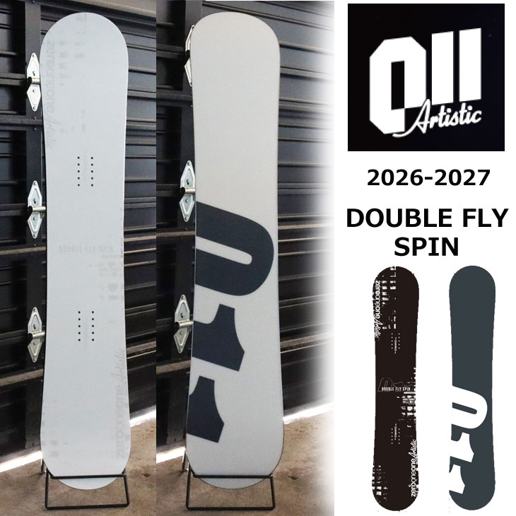 26-27 011 Artistic �[���������� �X�m�[�{�[�h �� DOUBLE FLY SPIN �_�u���t���C�X�s�� �O���g�� �_�u���L�����o�[ �\��̔��i 11�����ח\�� shi...