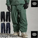 24-25 686 シックスエイトシックス スノーボード ウエア パンツ メンズ Dojo Pant 道場 ship1