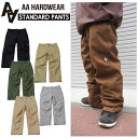 23-24 AA WEAR ダブルエー ウェアー メンズ STANDARD PANTS スタンダード パンツ ship1【返品種別OUTLET】