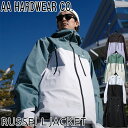 24-25 AA ダブルエー スノーボード ウエア ジャケット メンズ レディース ユニセックスRUSSEL JACKET ship1【返品種別OUTLET】