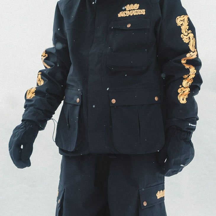nomadik 26-27 ノマディック NOMADIK スノーボード ウェアー 777 PANTS スリーセブ...