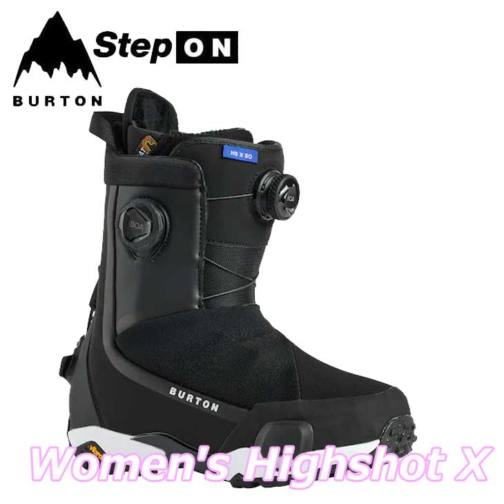 25-26 BURTON o[g fB[X Women's Highshot yX zWIDE zStep On nCVbg GbNX y{Kizship1