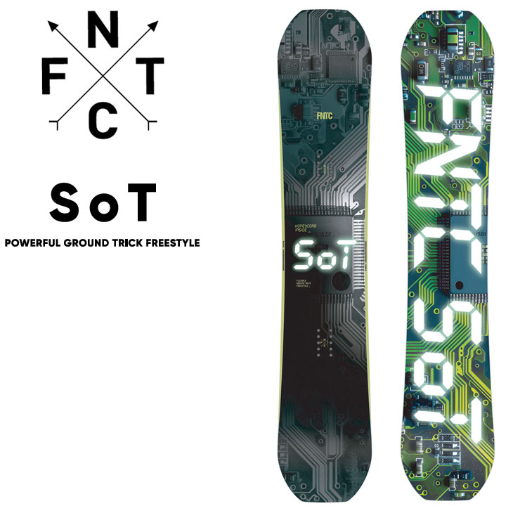 26-27 FNTC エフエヌティーシー スノボ スノーボード SoT グラトリ カービング 予約販売品 11月入荷予定 ship1