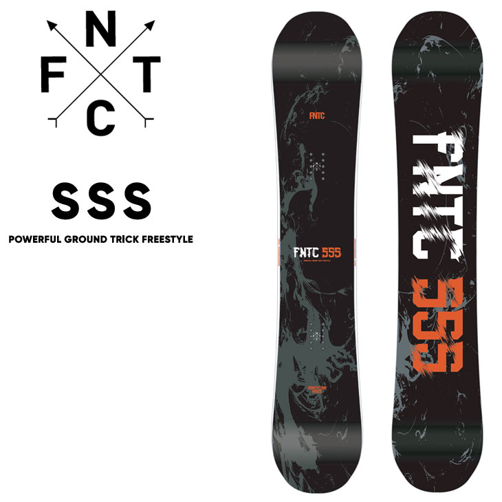 26-27 FNTC エフエヌティーシー スノボ スノーボード SSS グラトリ ダブルキャンバー 予約販売品 11月入荷予定 ship1