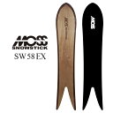 25-26 MOSS SNOWSTICK モス スノースティック スノーボード 板 【SW58 EX】 予約販売品 12月入荷予定 ship1(4)
