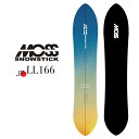 25-26 MOSS SNOWSTICK モス スノースティック スノーボード 板 【LL166】 予約販売品 12月入荷予定 ship1