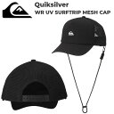 2025 Quiksilver クイックシルバー サーフハット 撥水 メンズ WR UV SURFTRIP MESH CAP キャップ UPF50+ QSA251716 ship1【返品種別OUTLET】