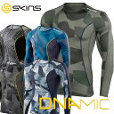 【訳アリ最終処分品】スキンズ メンズ ロングスリーブトップ SKINS A200 DNAMIC CORE メンズ ロングスリーブ 限定カラー【正規品】 コンプレ...