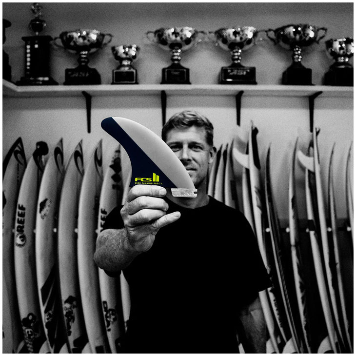 フレアボードショップ楽天市場店の【ネジプレゼント】FCS2 エフシーエス ツー サーフボード フィン FCS II MICK FANNING PG PRO TRI FIN MF PG 3本set 正規品 ship1｜アングル2
