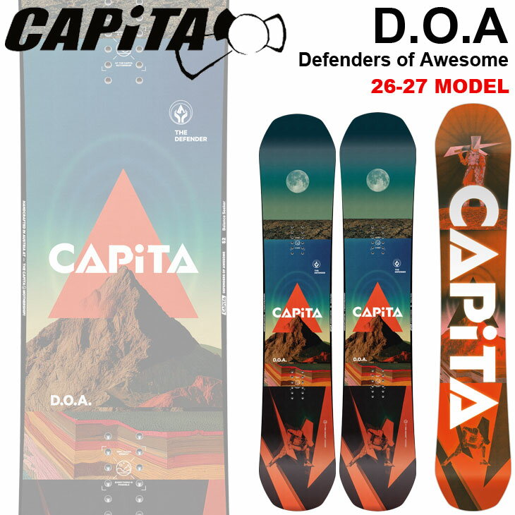 26-27 CAPITA �L���s�^ �X�m�{ �X�m�[�{�[�h D.O.A �f�B�[�I�[�G�[ �L�����o�[ �\��̔��i 11�����ח\�� ship1