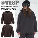 25-26 VESP べスプ スノボ ウェアー ジャケット VPMJ1072C Corduroy Piste Jacket ユニセックス 予約販売品 11月末入荷予定 ship1(4)