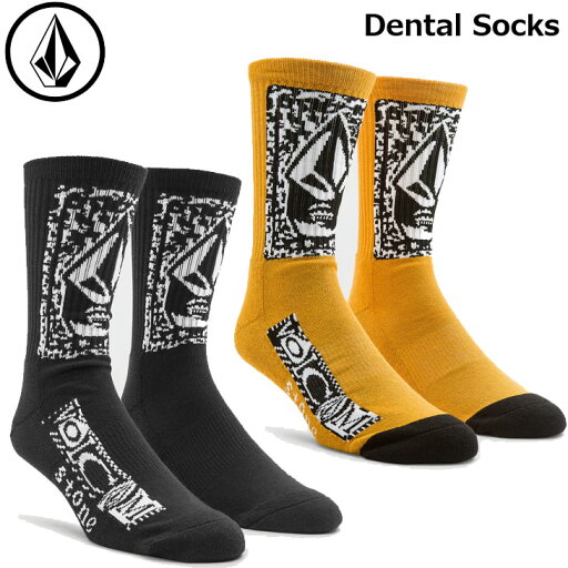 ボルコム VOLCOM 靴下 ソックス 2024秋冬 Dental Socks クルー D6342401 ボルコム VOLCOM 靴下 ソックス 2024秋冬 Dental Socks クルー D6342401