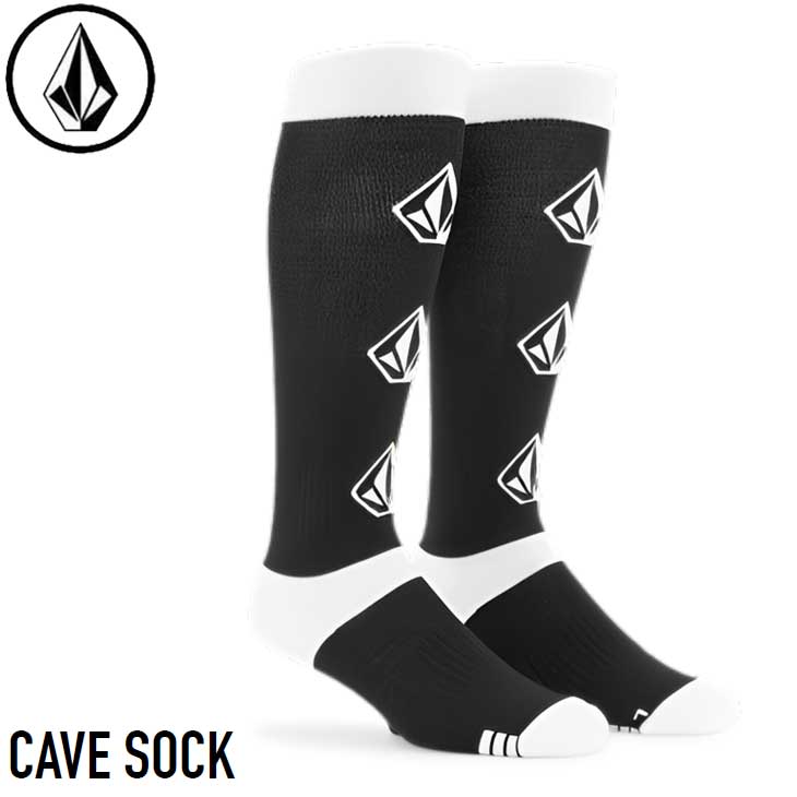 23-24 ボルコム VOLCOM ソックス スノーボード CAVE SOCK J6352402 靴下 ship1(4)