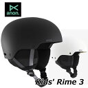 22-23 anon アノン キッズ ヘルメット Kids' Rime 3 Helmet - Round Fit ライム ship1