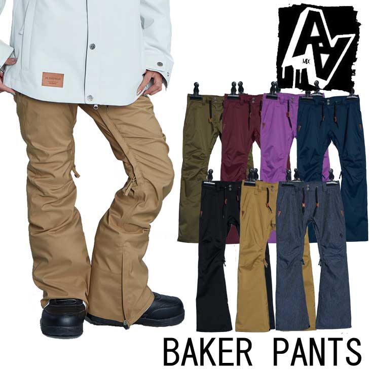 19-20 AA ダブルエー レディース ウェアー 【BAKER PANTS】ベーカー パンツ スノーボード SNOW WEAR ship1【返品種別OUTLET】