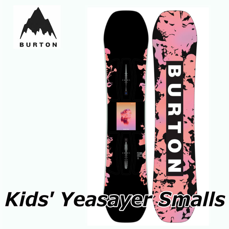 旧モデル 22-23 BURTON バートン キッズ スノーボード Yeasayer Smalls Snowboard イエセイヤー スモール 【日本正規品】 【返品種別OUTLET】