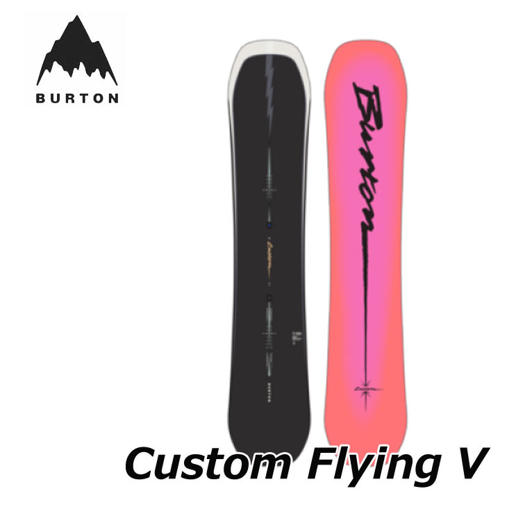 22-23 BURTON バートン スノーボード Men's Custom Flying V Snowboard カスタム 【日本正規品】 予約販売品 11月入荷予定 ship1