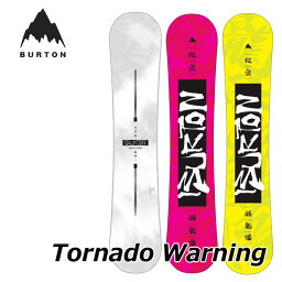 (旧モデル) 22-23 BURTON バートン スノーボード Men's Tornado Warning Snowboard トルネードワーニング 【日本正規品】 ship1