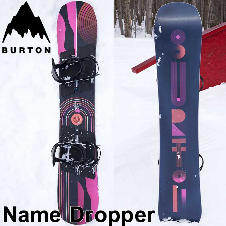 23-24 BURTON バートン スノーボード Men's Name Dropper ネームドロッパー キャンバー ship1