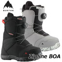 22-23 BURTON バートン ブーツ キッズZipline BOA Snowboard Boots ジップライン ボア 日本正規品 ship1 その1