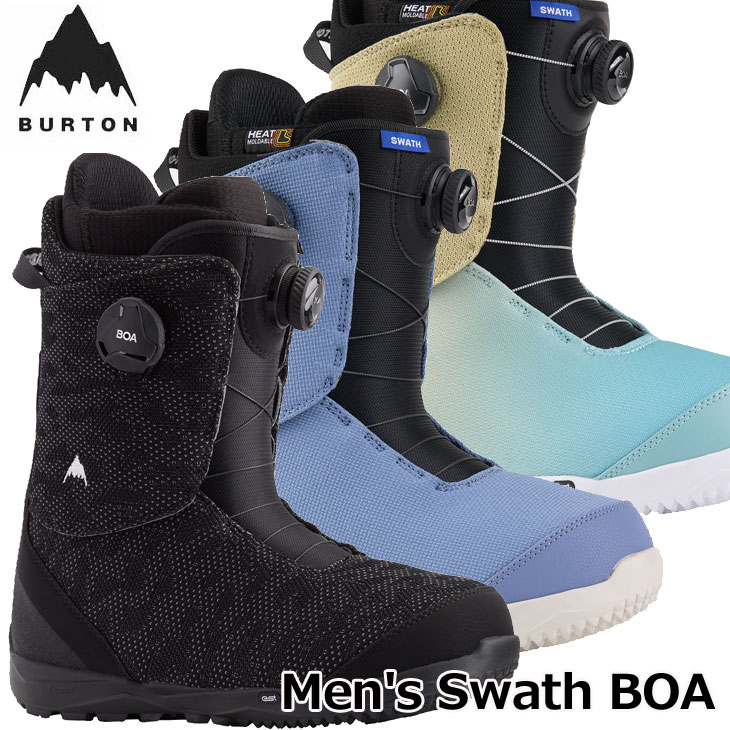 23-24 BURTON バートン スノーボード ブーツ メンズ Men 039 s Swath BOA Boots スワス ボア 【日本正規品】ship1
