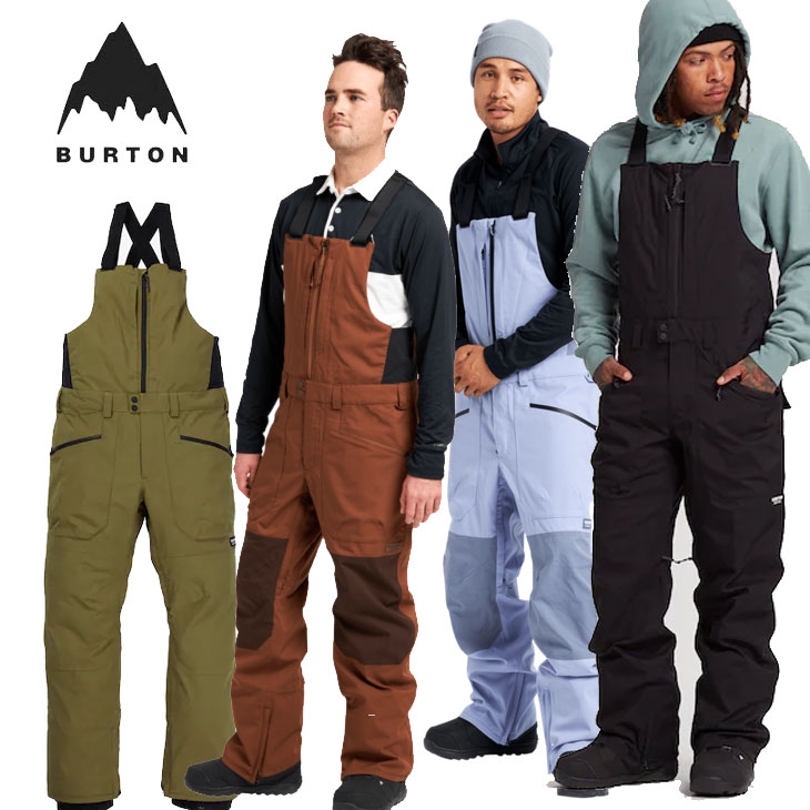 21-22 BURTON バートン メンズ RESERVE BIB リザーブ ビブ パンツ ship1