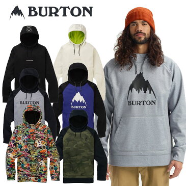 19-20 BURTON バートン 撥水 パーカー MENS 【Burton Crown Bonded Pullover Hoodie 】 日本正規品 【返品種別OUTLET】