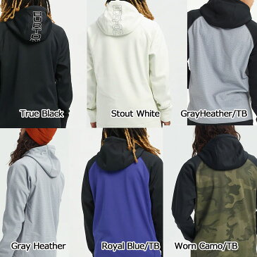 19-20 BURTON バートン 撥水 パーカー MENS 【Burton Crown Bonded Pullover Hoodie 】 日本正規品 【返品種別OUTLET】