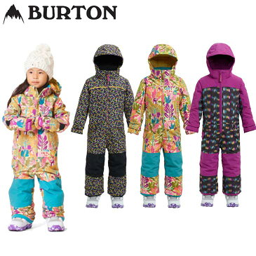 18-19 BURTON バートン キッズ ウエア KIDS 子供用 スノー ウエアー 【Girls' Minishred Illusn One Piece 】 【2-7才】幼児向け 日本正規品 【返品種別OUTLET】